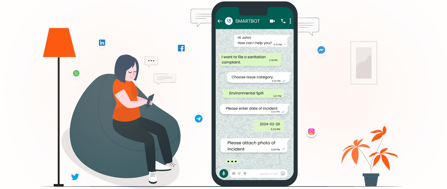 Revitalize Government Services with User-Friendly WhatsApp Chatbots for Citizen